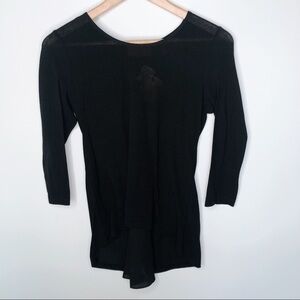 Patrizia Luca Milano 3/4 Sleeve Top Zipper